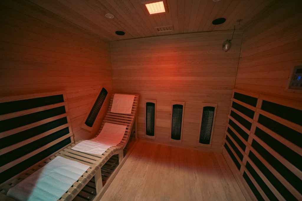 Experience Sauna suites therapy